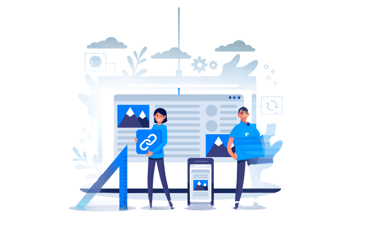 Link building agency providing manual link building services as part of tailored backlink packages