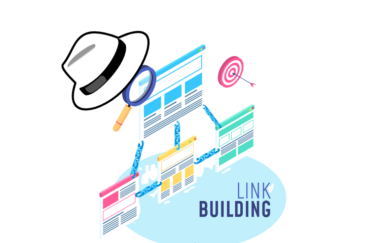 White label backlink services offered by a link building agency for digital marketing resellers.