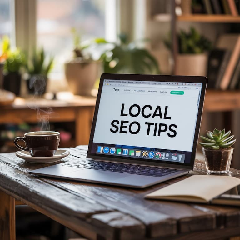 Local SEO dashboard showing top rankings achieved through Marcitor's services.