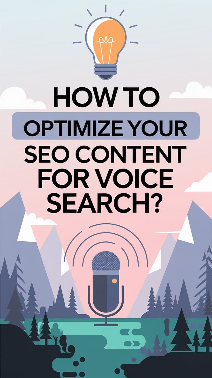 How to optimize SEO content for voice search and improve website ranking in 2025