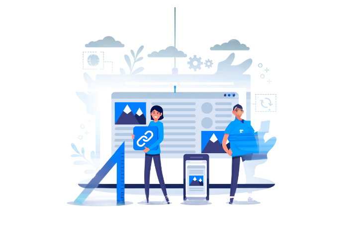 Link building agency providing manual link building services as part of tailored backlink packages